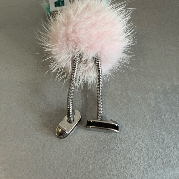 Fendi Pink Mink Hypnoteyes Chick Pom Pom Bag Charm - Picture 3 of 4